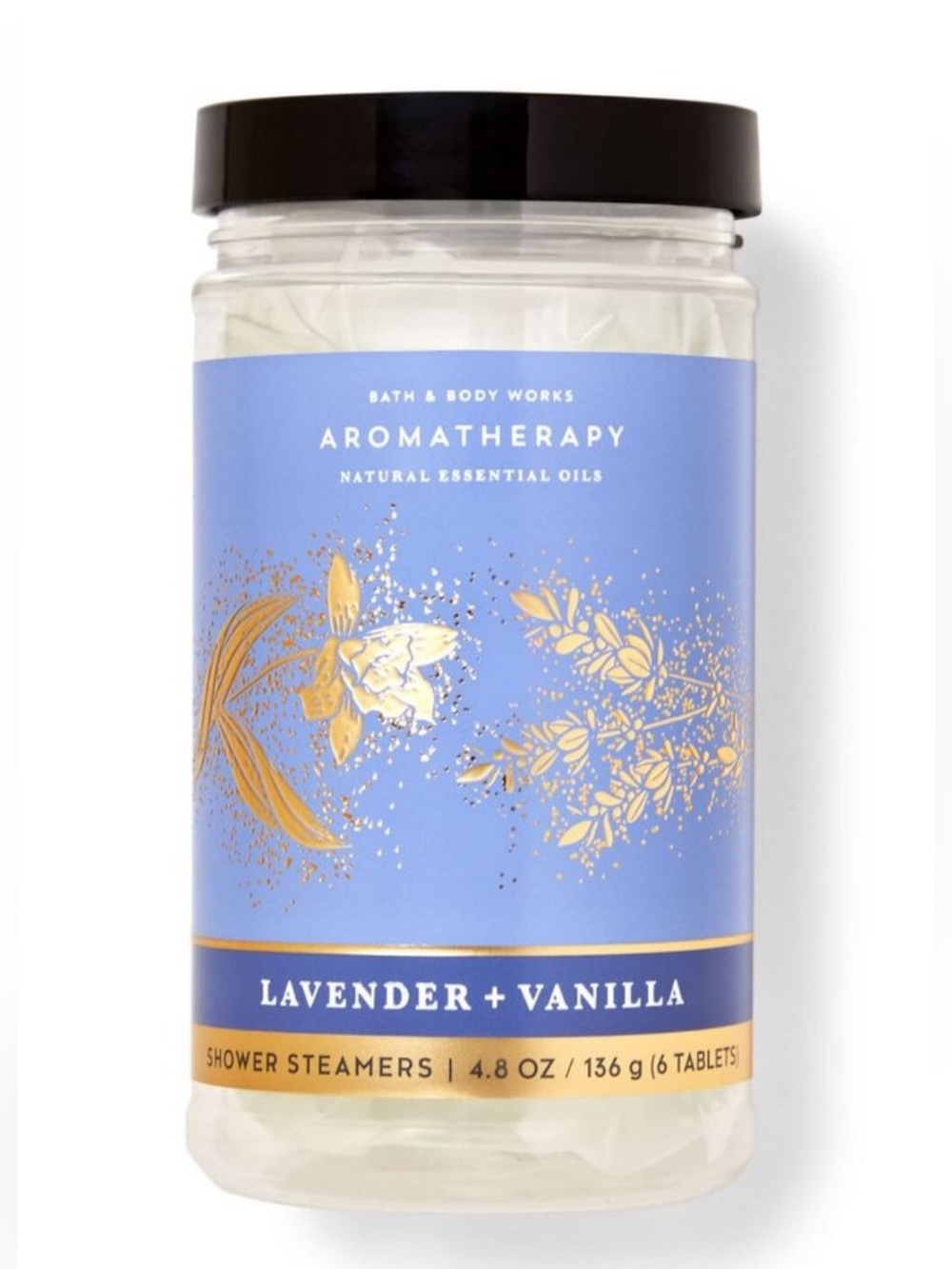Bath & Body Works Aromatherapy Shower Steamers Lavender & Vanilla SLEEP 6pk NEW